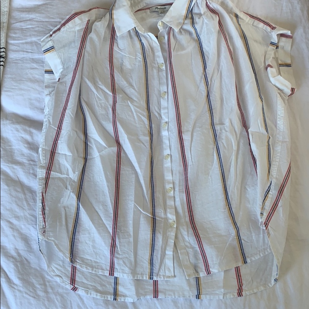 Madewell striped blouse